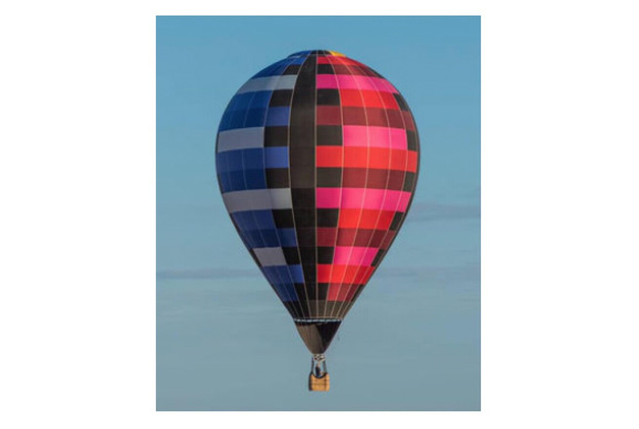 Photo of the stolen balloon provided by the Marion County Sheriff's Office. 